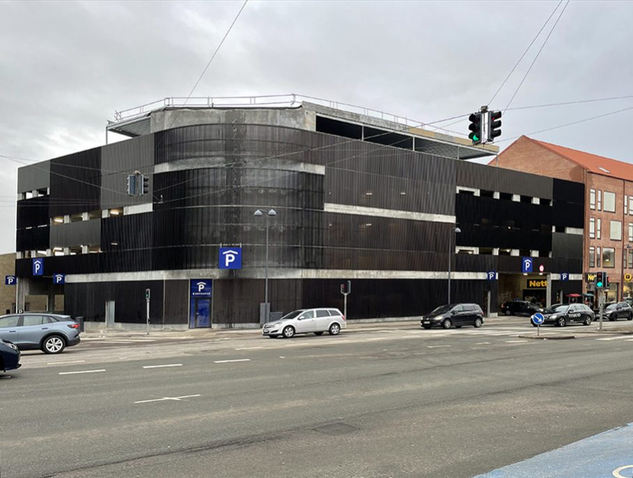 Parkeringshus ved Tomsgårdsvej